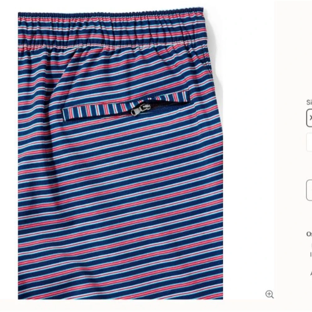 LANDS' END $70 swimsuit Men's XXL 2x Lined 7